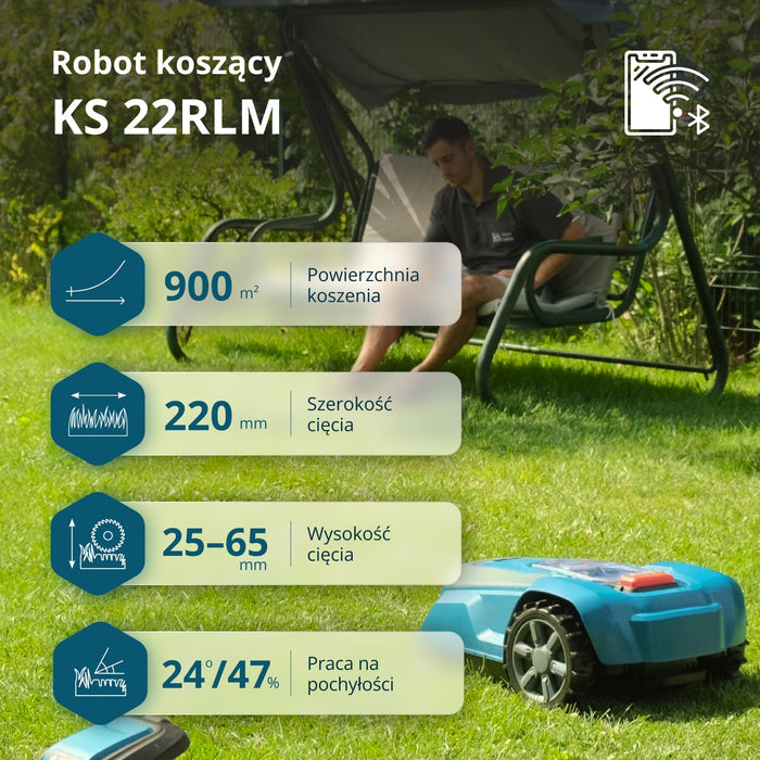 Robotizētais zāles pļāvējs KS 22RLM