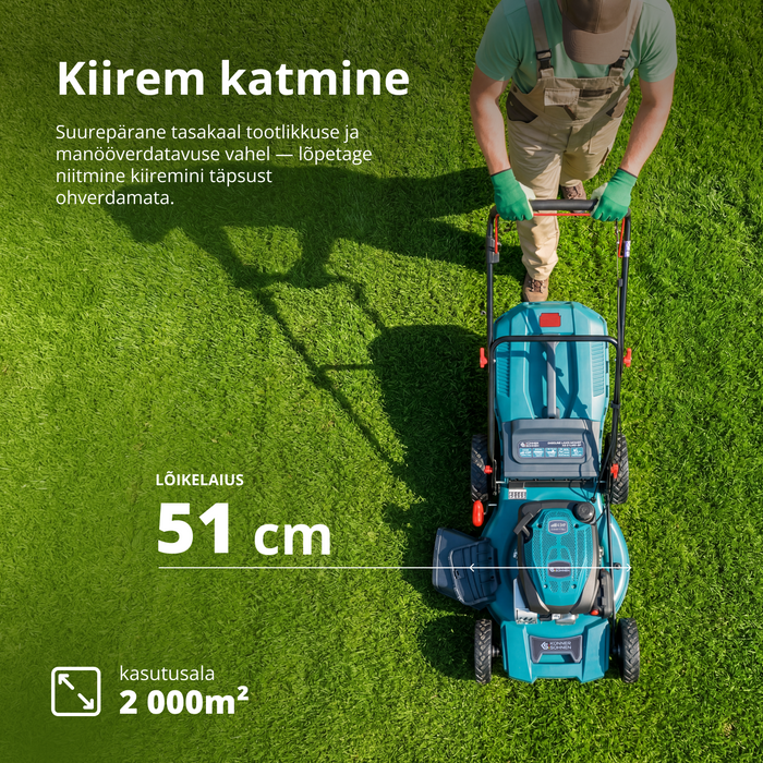 Bensiinimootoriga muruniiduk KS 51LMG-SP