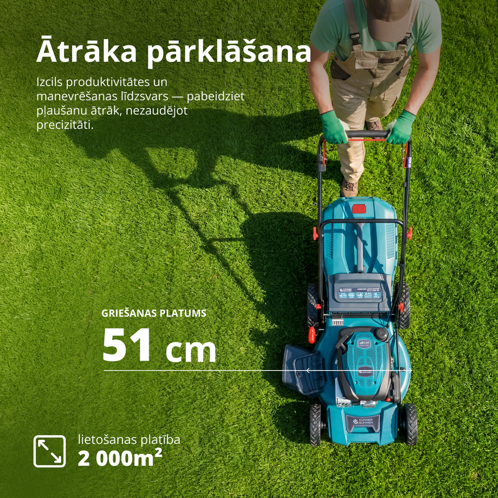 Benzīna zāles pļāvējs KS 51LMG-SP