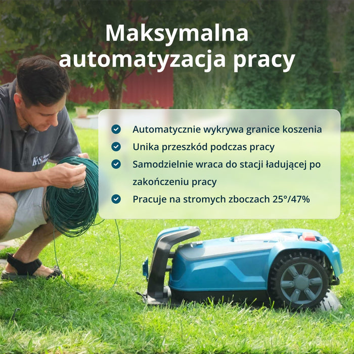 Robotizētais zāles pļāvējs KS 22RLM