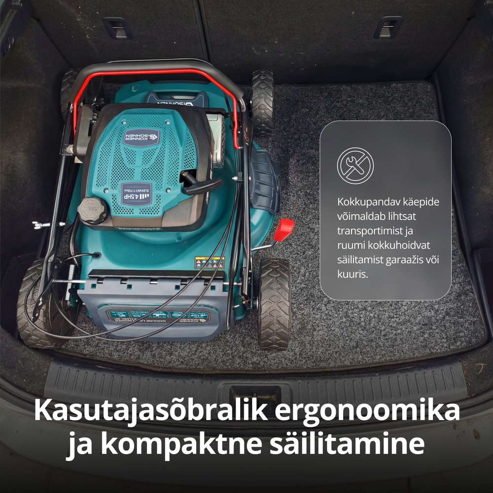 Bensiinimootoriga muruniiduk KS 51LMG-SP