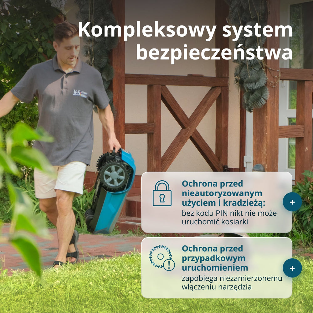 Robotizētais zāles pļāvējs KS 22RLM