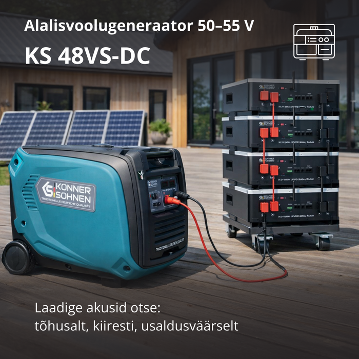 KS 48VS-DC alalisvoolugeneraator, versioon 50–55V