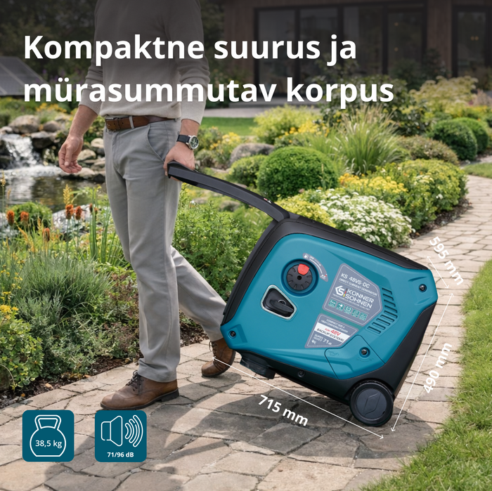 KS 48VS-DC alalisvoolugeneraator, versioon 50–55V