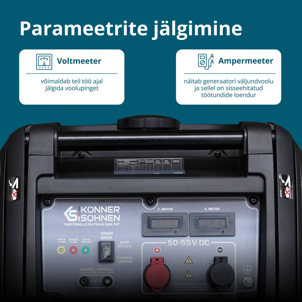 KS 48VS-DC alalisvoolugeneraator, versioon 50–55V
