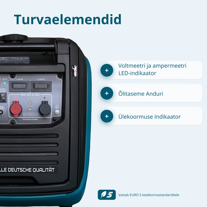 KS 48VGS-DC Alalisvoolugeneraator, versioon 50–55V