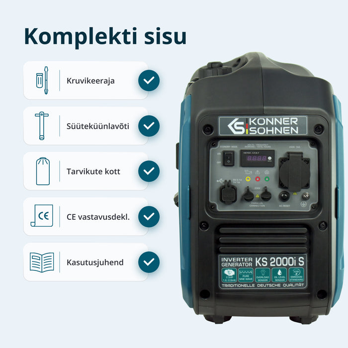 Invertergeneraator KS 2000i S