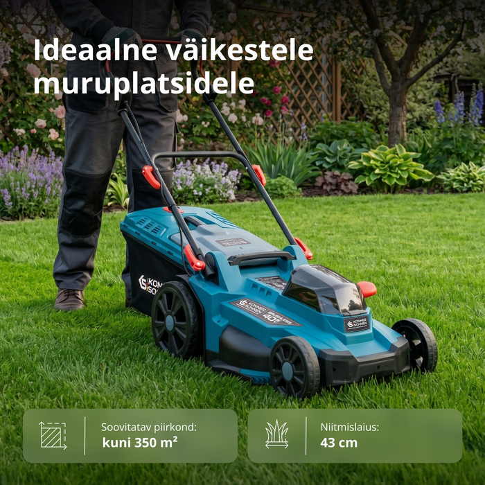 Reklaamne Muruhoolduskomplekt KS 43LM-BCT40V-SET