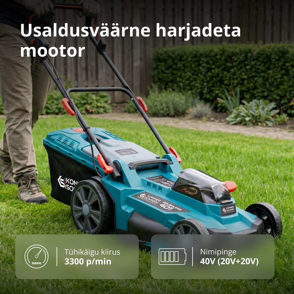 Reklaamne Muruhoolduskomplekt KS 43LM-BCT40V-SET