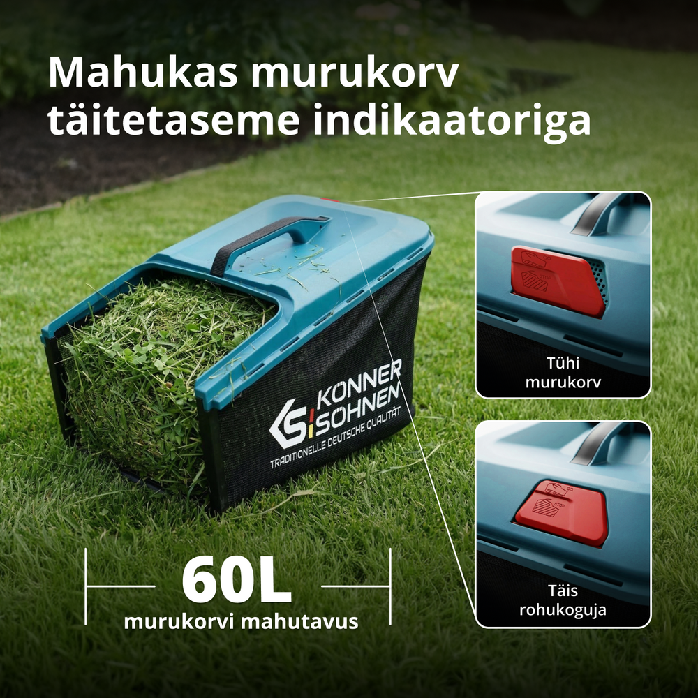 Bensiinimootoriga muruniiduk KS 46LMG