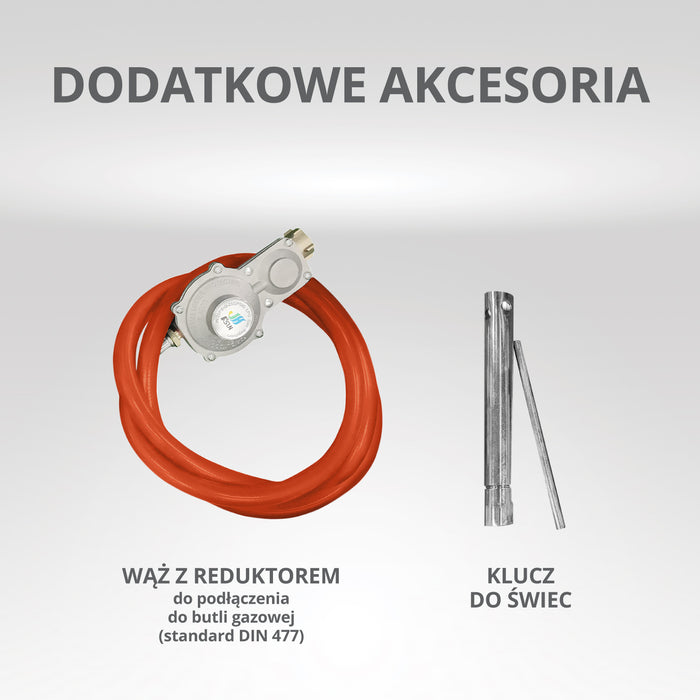 LPG/Benzininis generatorius "Könner & Söhnen" KS 2900G