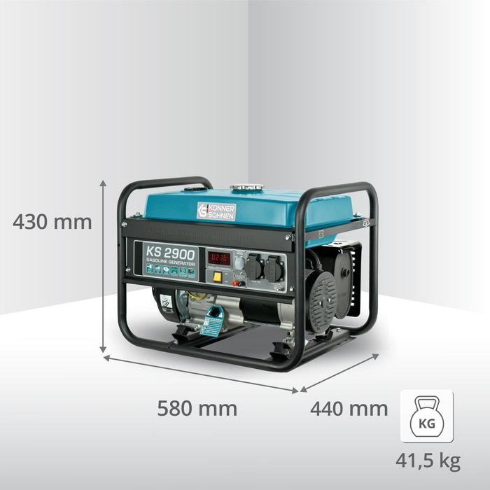 Benzininis generatorius "Könner & Söhnen" KS 2900