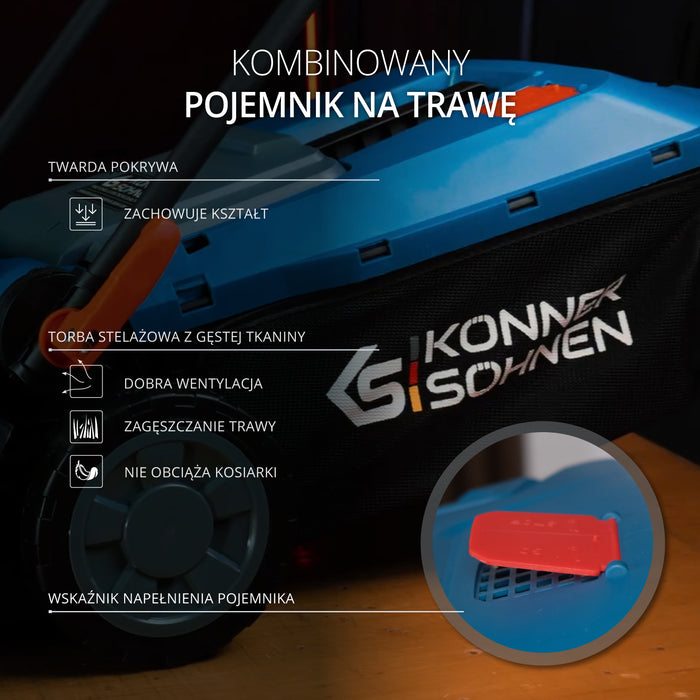 Bezvadu zāles pļāvējs KS 33LM-20V