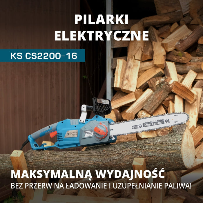 Elektrinis grandininis pjūklas KS CS2200-16