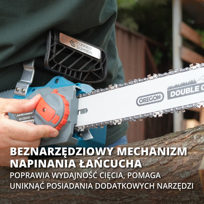 Elektrinis grandininis pjūklas KS CS2200-16
