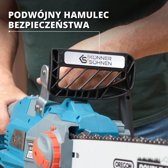 Elektrinis grandininis pjūklas KS CS2200-16