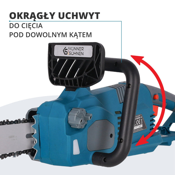 Elektrinis grandininis pjūklas KS CS2200-16