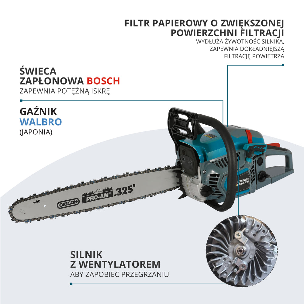 Pilarka spalinowa KS CS31G-18-1