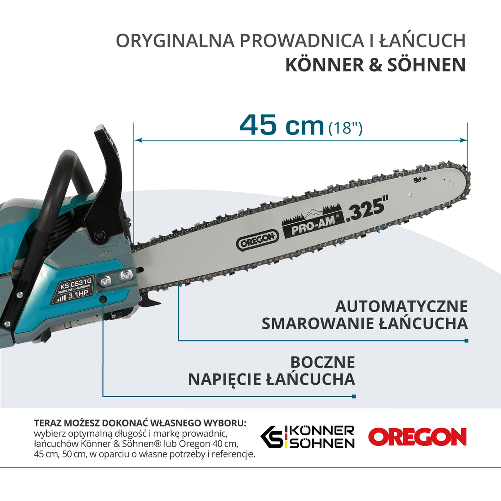 Pilarka spalinowa KS CS31G-18-1