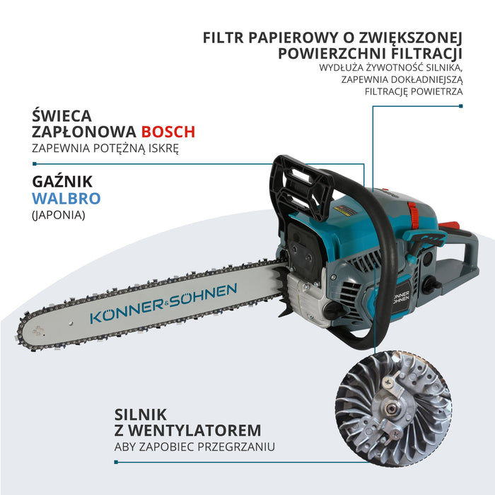Pilarka spalinowa KS CS31G-18