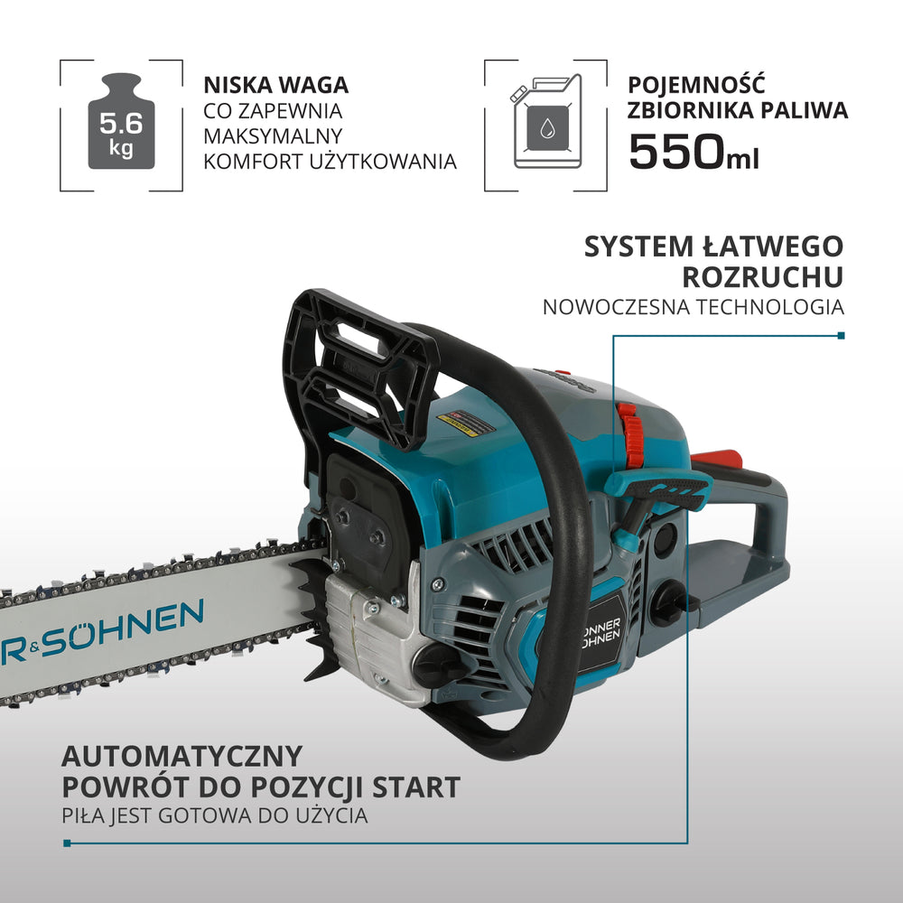 Pilarka spalinowa KS CS31G-18