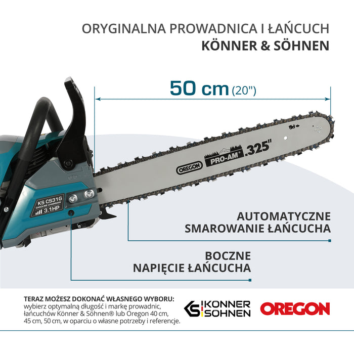 Pilarka spalinowa KS CS31G-20-1