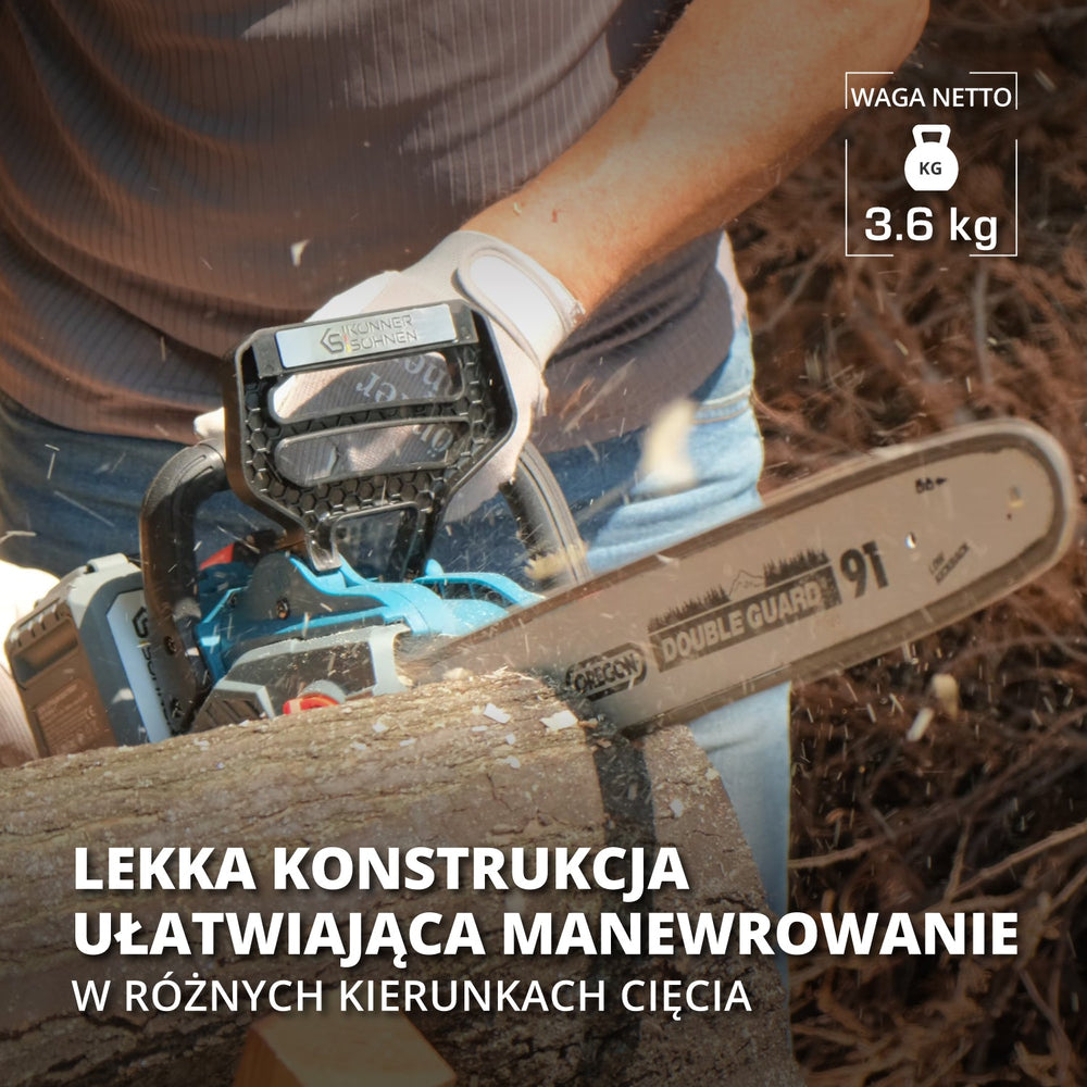 Vezeték nélküli láncfűrész KS CS40V-14