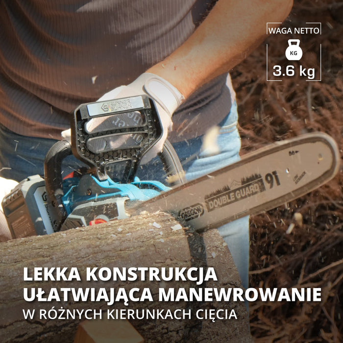 Vezeték nélküli láncfűrész KS CS40V-14