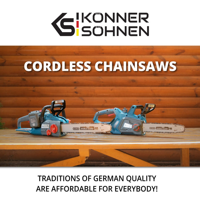 Cordless chainsaw KS CS40V-16
