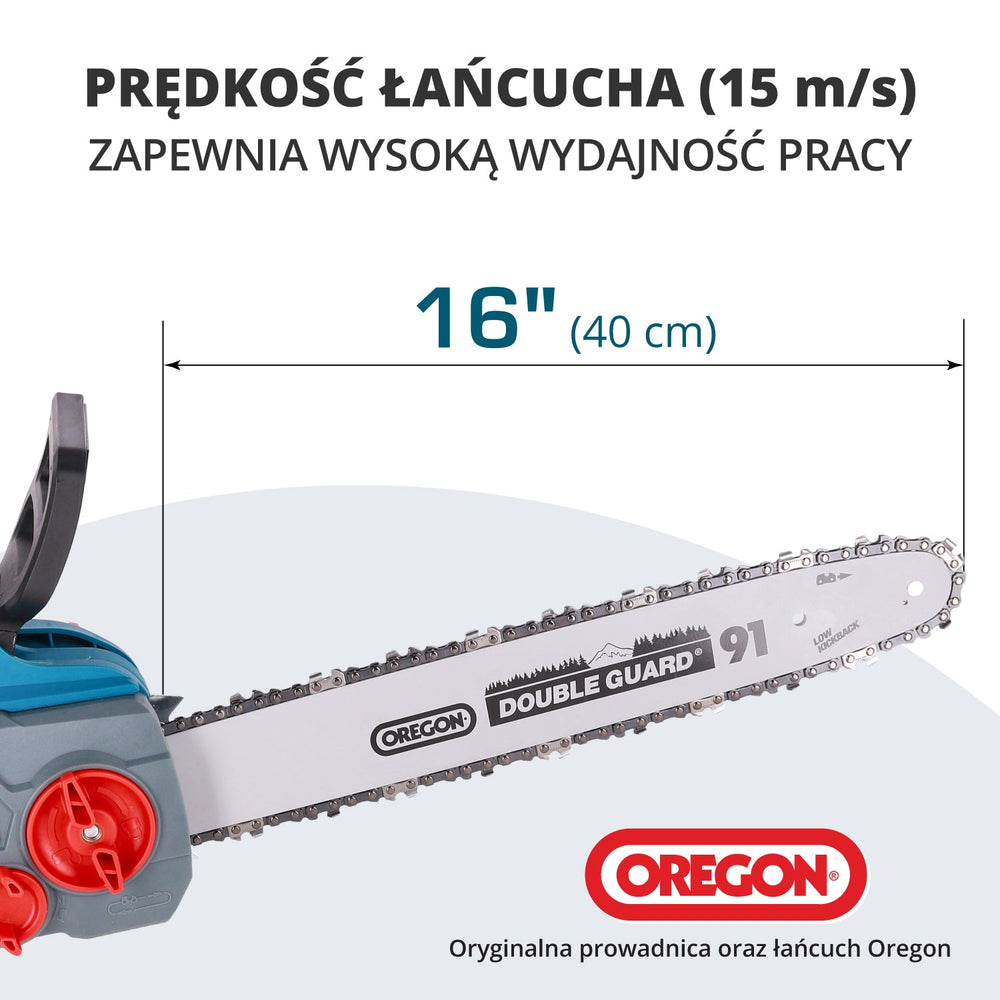 Vezeték nélküli láncfűrész KS CS40V-16