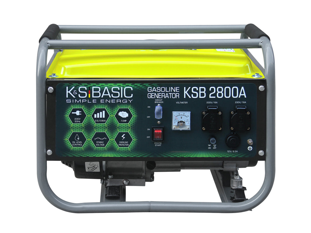 Benzīna ģenerators "K&S BASIC" KSB 2800A