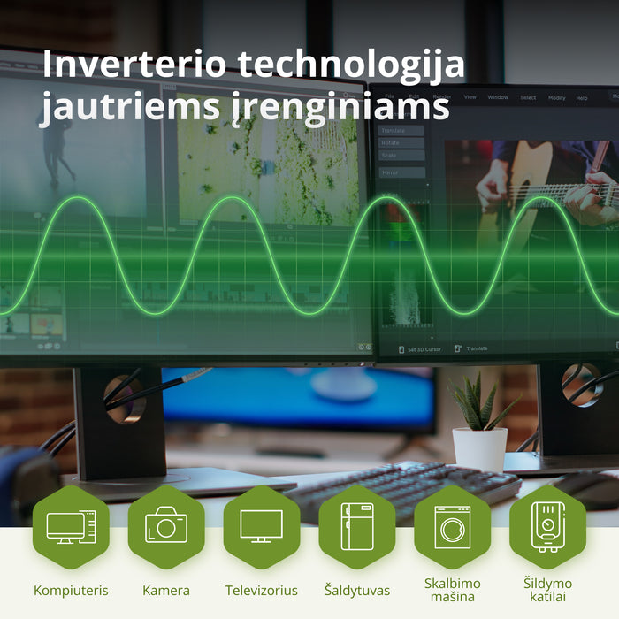 Inverterinis generatorius KSB 35i