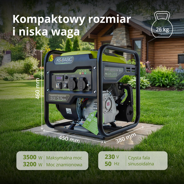 Inverter Generátor KSB 35i
