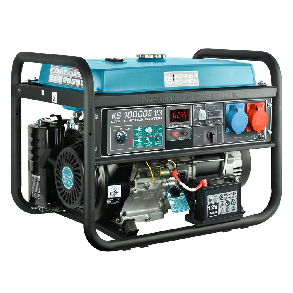 Benzīna ģenerators "Könner & Söhnen" KS 10000E 1/3