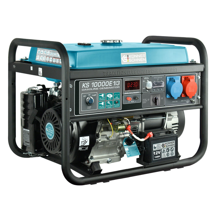 Benzīna ģenerators "Könner & Söhnen" KS 10000E 1/3