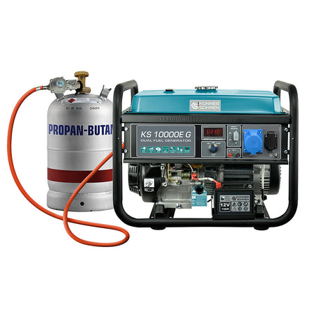 LPG/Benzīna ģenerators "Könner & Söhnen" KS 10000E G