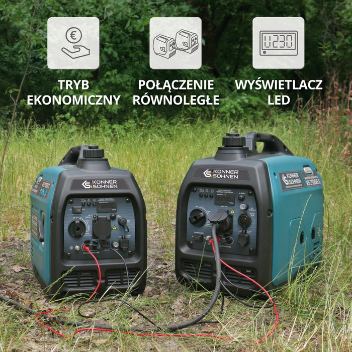 LPG/benzino inverterinis generatorius KS 2100iG S