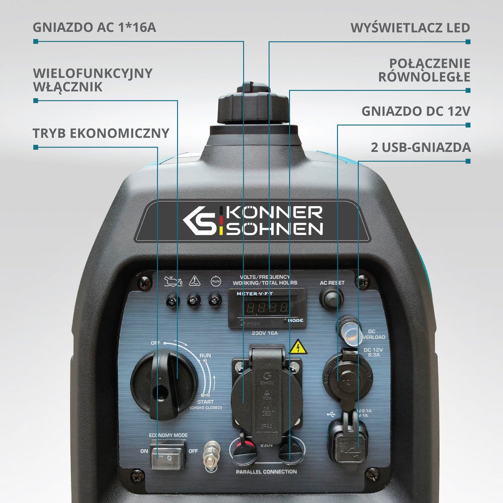 Inverterinis generatorius KS 2100i S