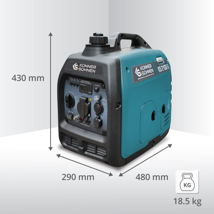 Inverterinis generatorius KS 2100i S