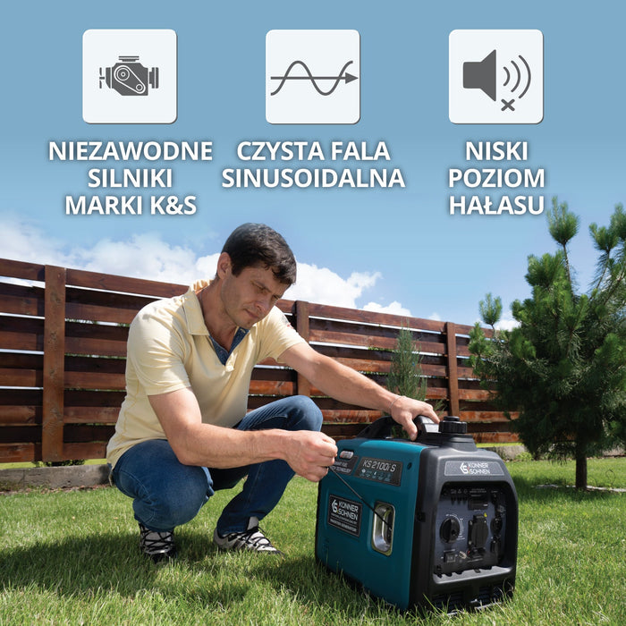 Inverterinis generatorius KS 2100i S