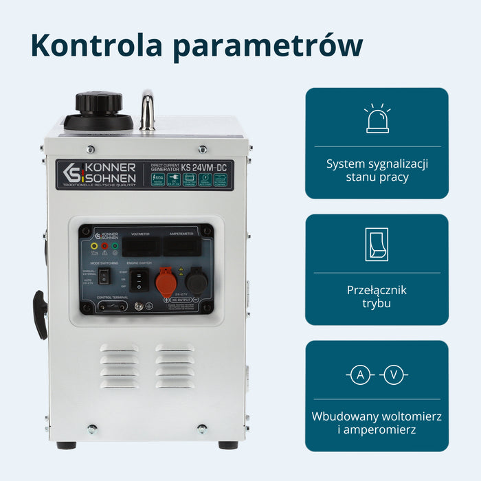 KS 24VM-DC alalisvoolugeneraator