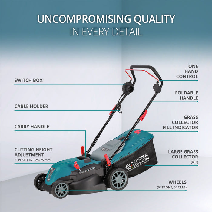 Electric lawn mower KS 38LM