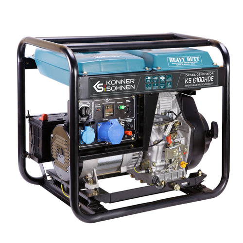 Diiselgeneraator "Könner & Söhnen" KS 6100HDE (EURO V)