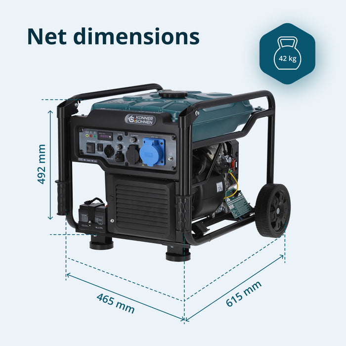Inverter Gasoline Generator KS 6500iE