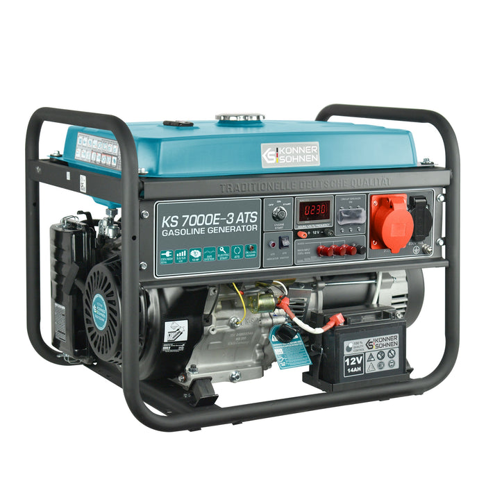 Generator benzynowy „Könner & Söhnen” KS 7000E-3 ATS