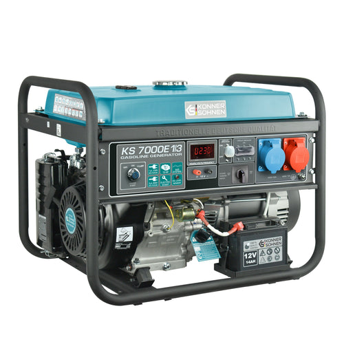 Generator benzynowy „Könner & Söhnen” KS 7000E 1/3