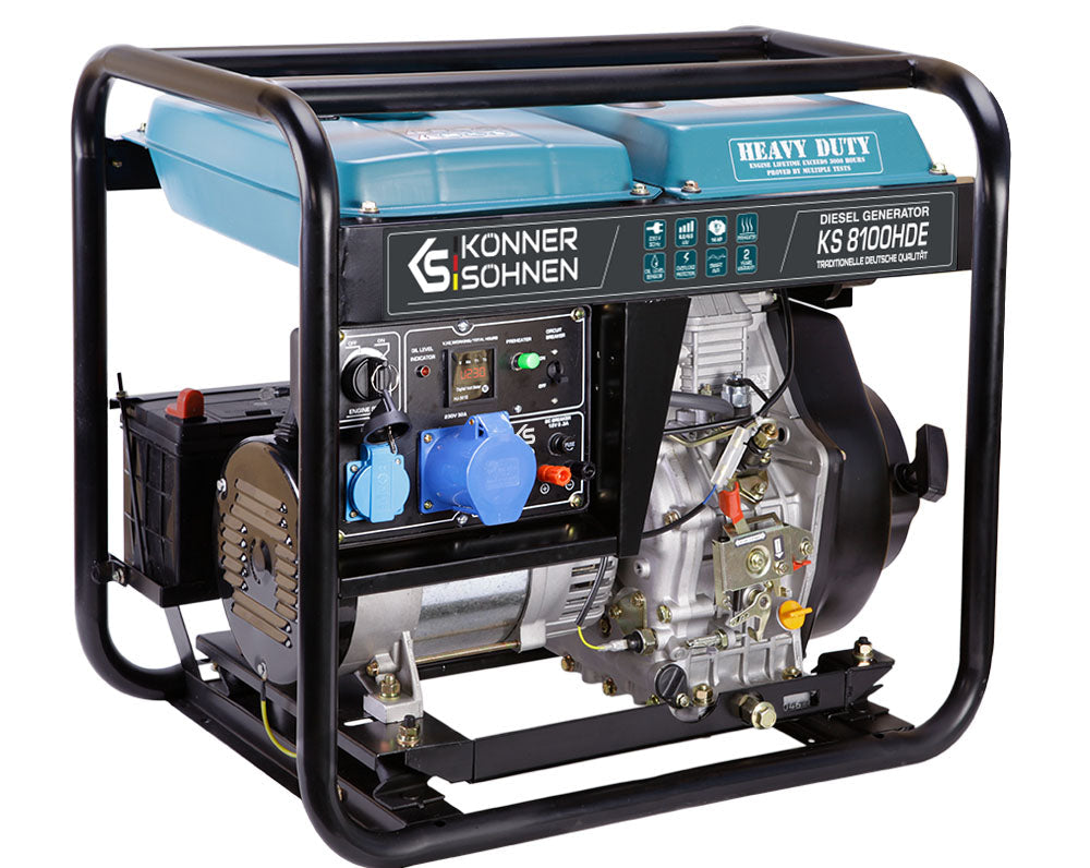 Generator diesla „Könner & Söhnen” KS 8100HDE (EURO V)