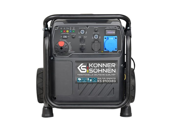 LPG/benzīna invertora ģenerators KS 8100iEG