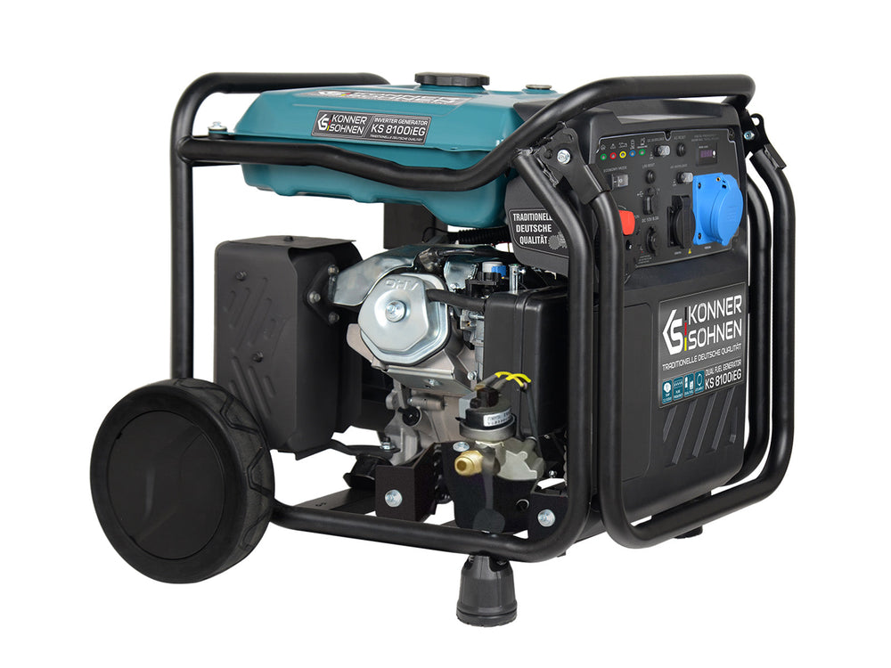 LPG/benzīna invertora ģenerators KS 8100iEG