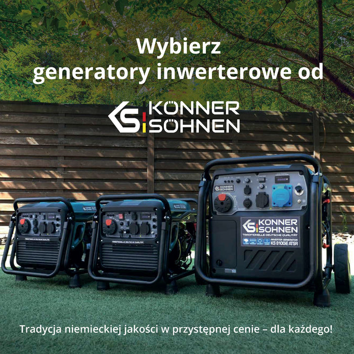 Inverter Generátor KS 8100iE 1/3 ATSR